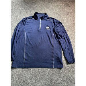 Under Armour Bobcats 1/4 Zip Pullover Men’s 2XL Loose Navy